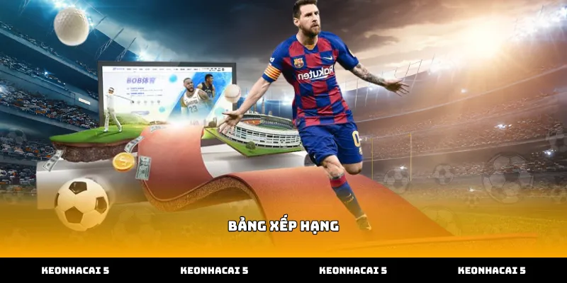 Dữ liệu chuẩn xác trên Bảng xếp hạng bóng đá trực tuyến