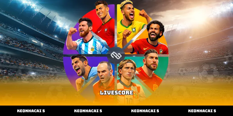 Theo dõi Livescore bóng đá chính xác tại Kèo Nhà Cái 5
